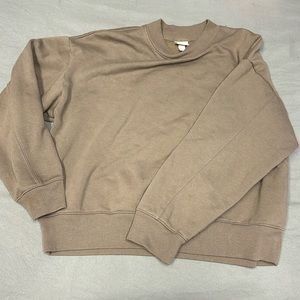 Brown crewneck